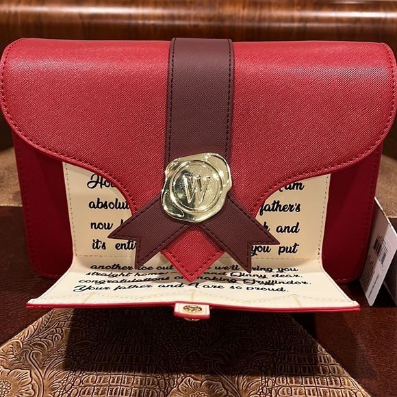 Harry Potter Howler Loungefly Crossbody— RARE NWT Ron Weasley Purse- LAST 1 - Picture 8 of 11